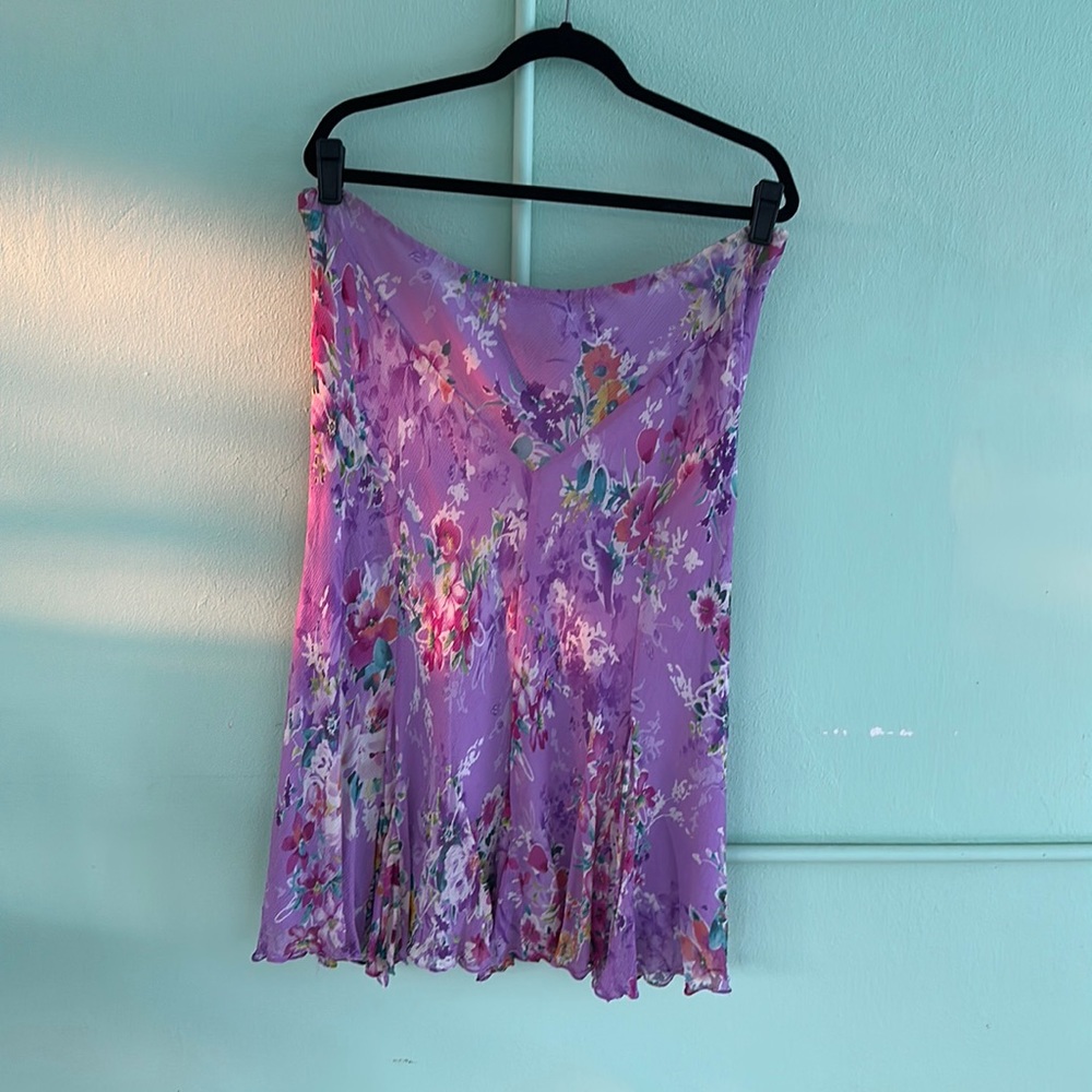 Short, Ralph Lauren dress or skirt. Lightly worn. Size XL. Short flowy hem